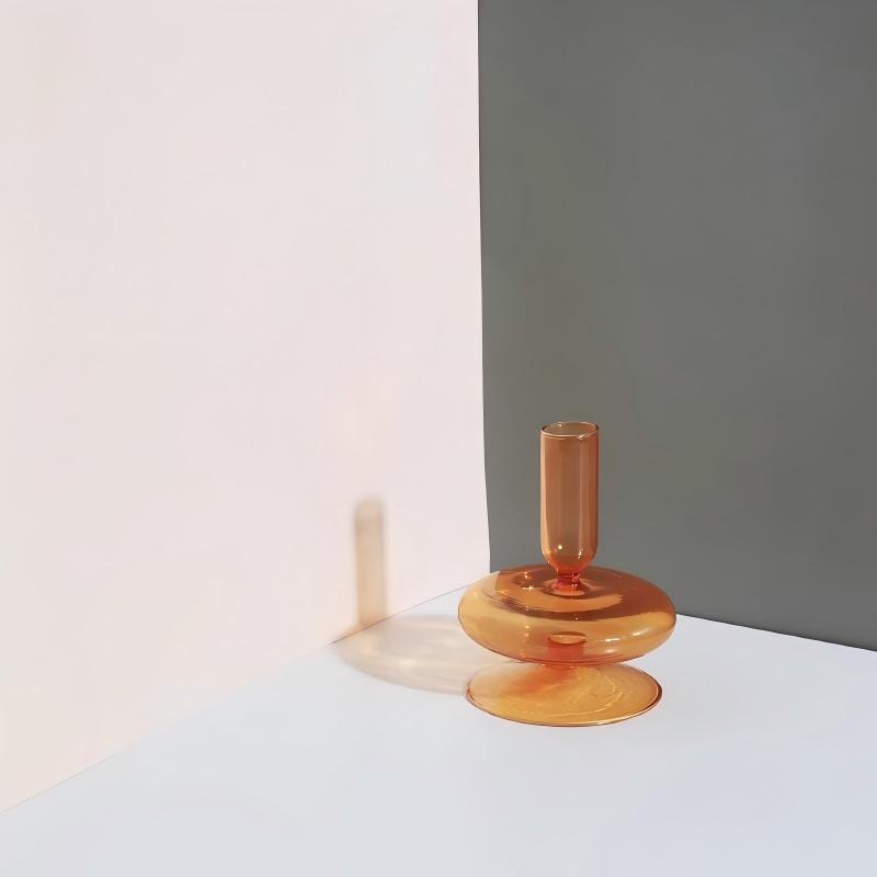 Single-layer flat candlestick