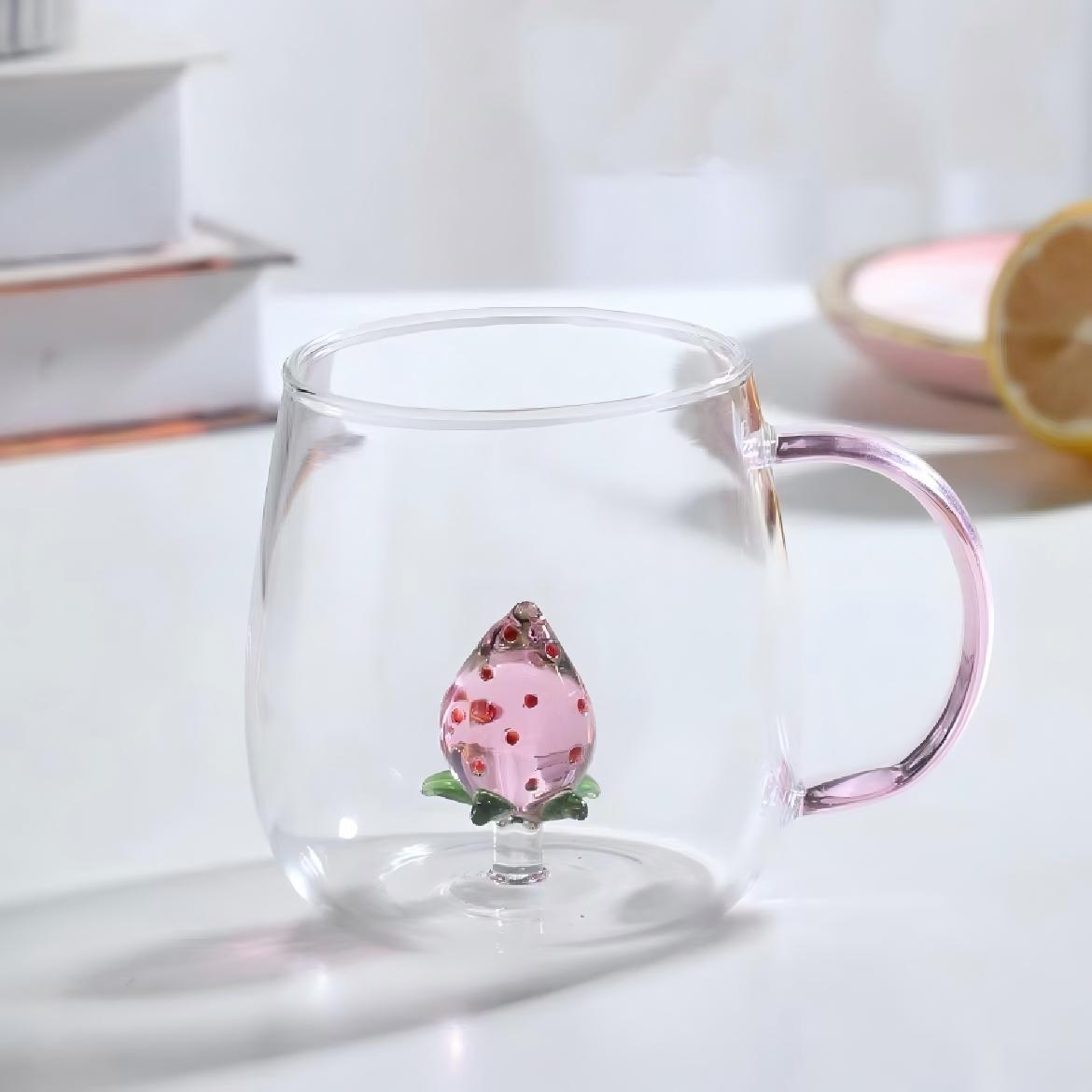 Strawberry water cup